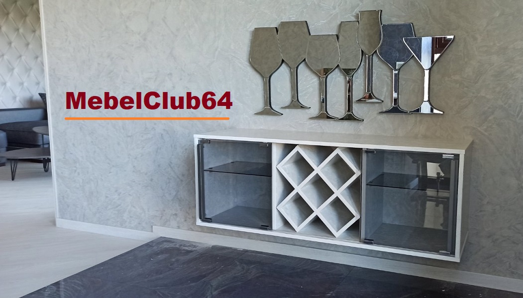 картинка Консоль для вина и бокалов от сети мебельных салонов MebelClub