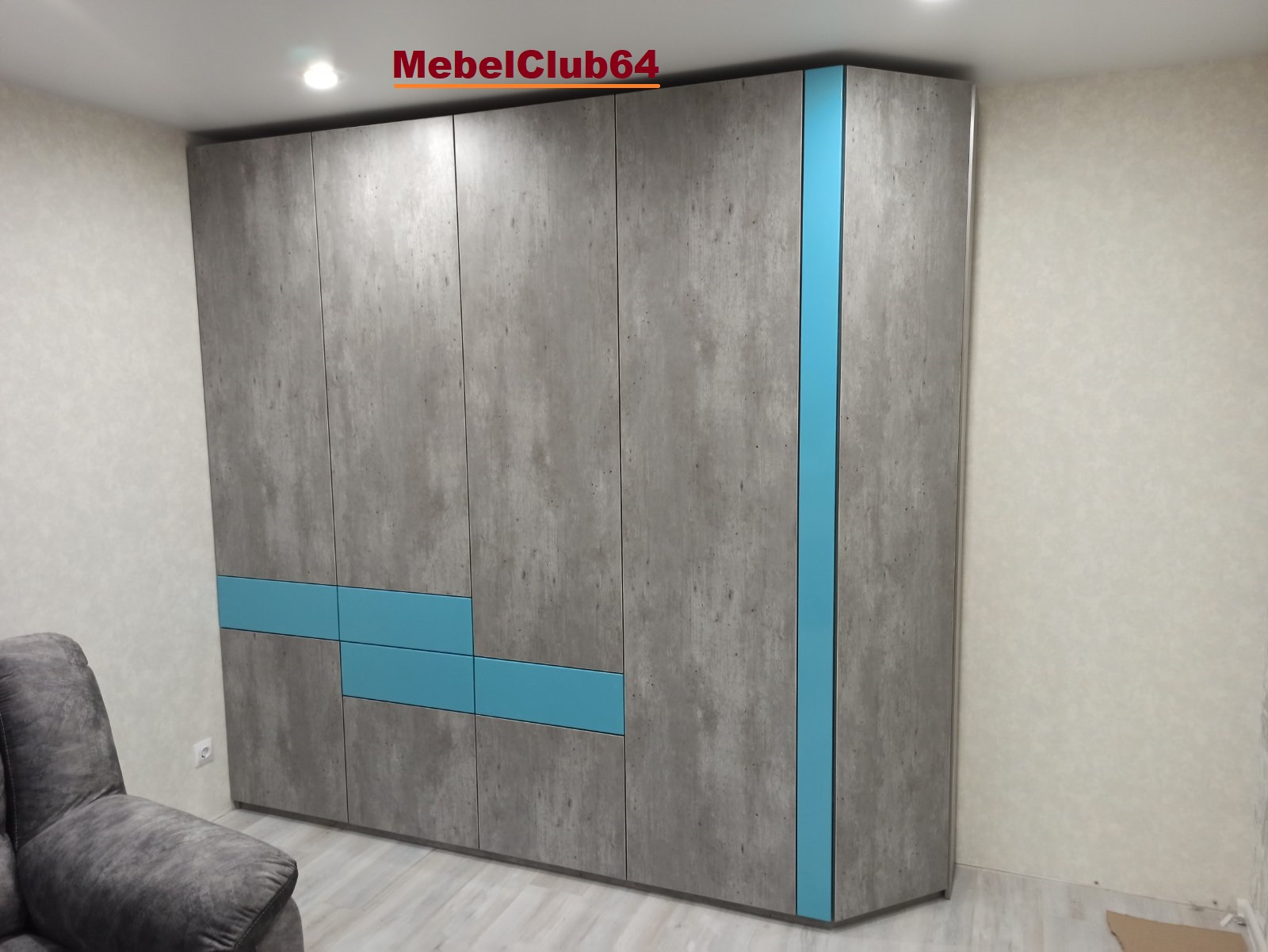 картинка Распашной шкаф (Заказ № 122 от 23.08.20) от сети мебельных салонов MebelClub