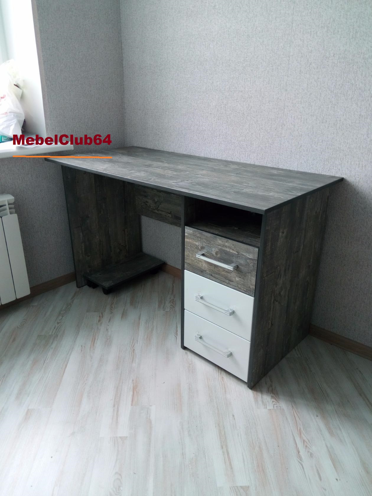картинка Стол с ящиками (Заказ № 55 от 13.04.17) от сети мебельных салонов MebelClub